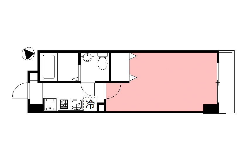 浦安で賃貸を紹介しているエスホームの紹介する賃貸マンションの間取図